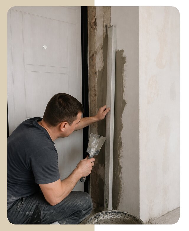 Качественный ремонт дверных откосов с выездом в Владивостоке