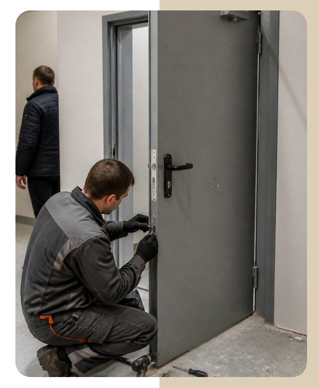 Ремонт противопожарной двери в Владивостоке по цене 6608 р. | ДвериЛегко-Влд